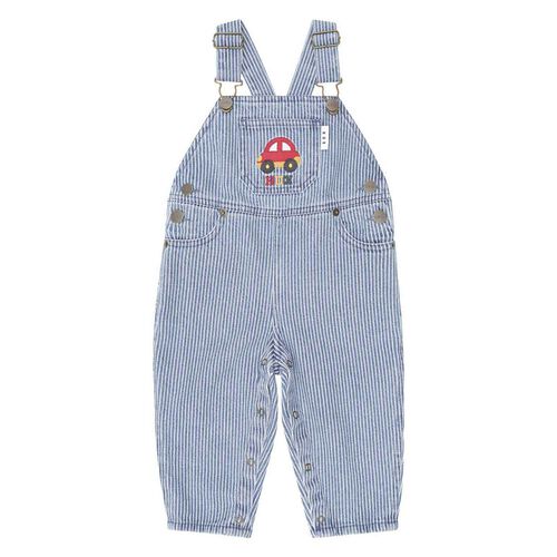 Huxbaby Car Denim Stripe Overall 6M-2Y
